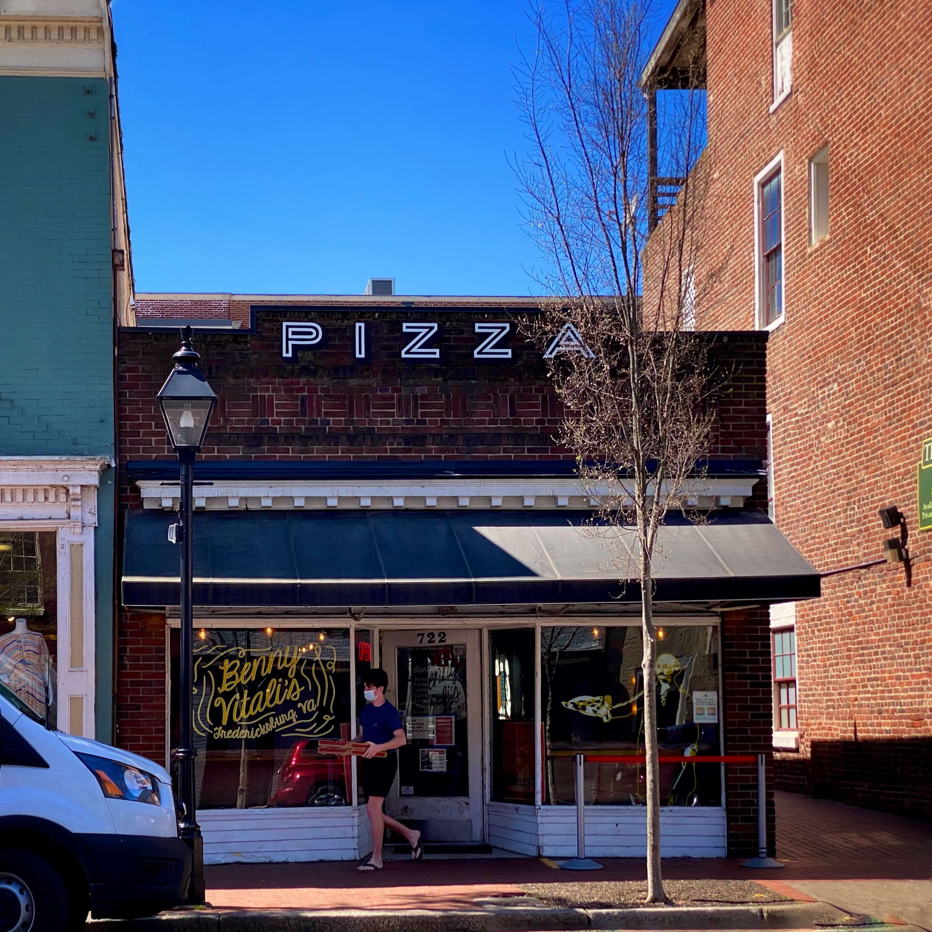 Benny Vitali's Pizza in Fredericksburg, Virginia